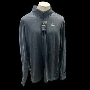 Gray Nike 1/4 Zip Therma Sphere Element